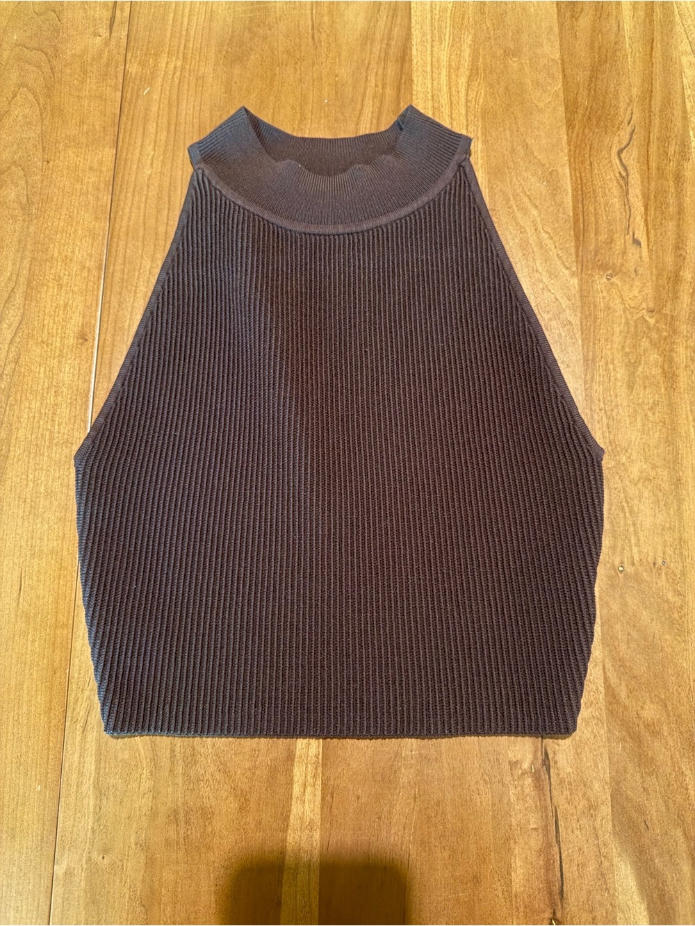 Aritzia Babaton Sculpt Knit Mockneck Tank